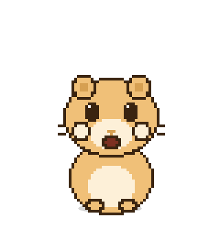 Nibbles the hamster